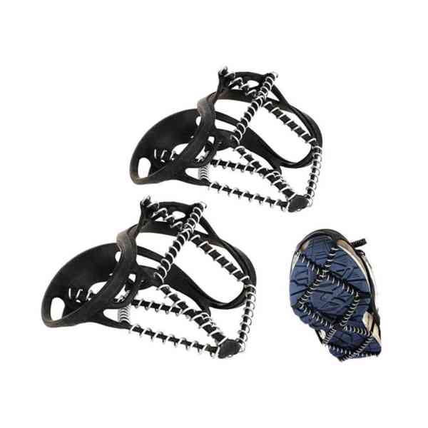 Nesmeky na boty gumové ATL Wire - černé-stříbrné - foto 6