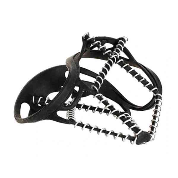 Nesmeky na boty gumové ATL Wire - černé-stříbrné - foto 3