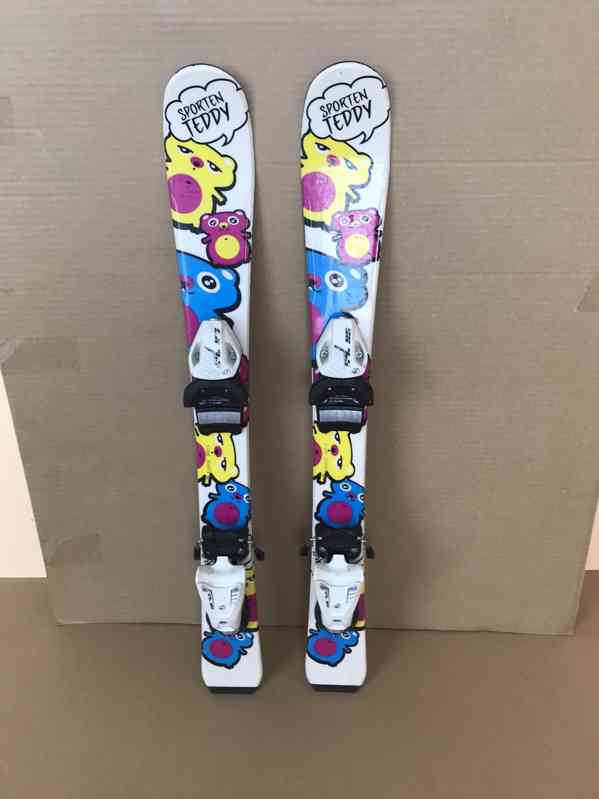 Dětské Lyže SPORTEN 80 cm s vázáním TYROLIA,  - foto 2