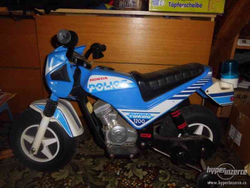 dětské kolo a motorka na baterii - foto 7
