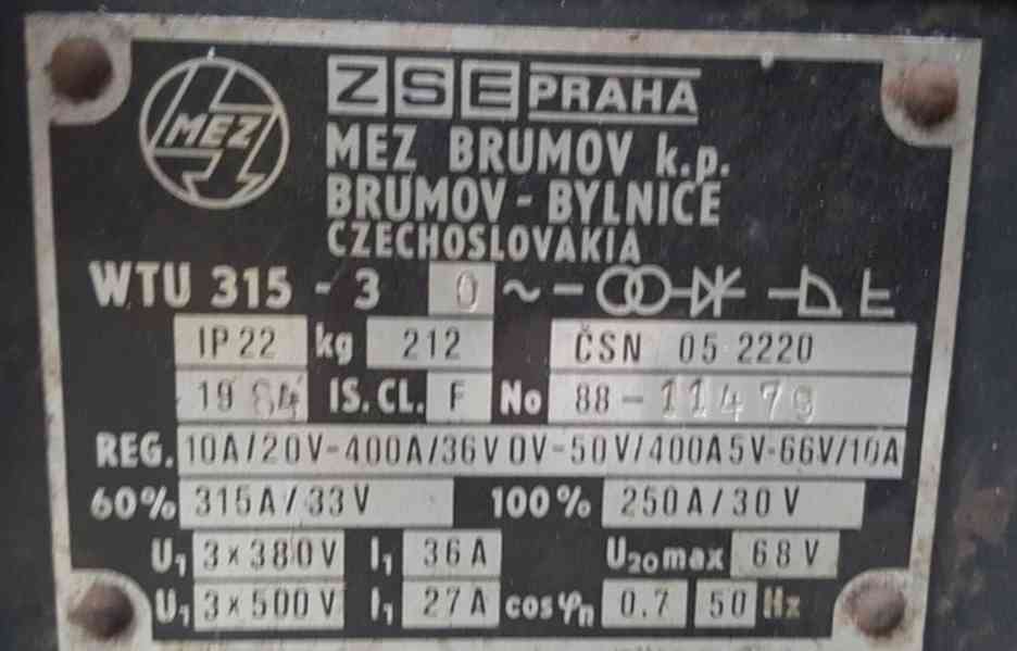 Svářečka WTU 315-30 (9790.) - foto 4