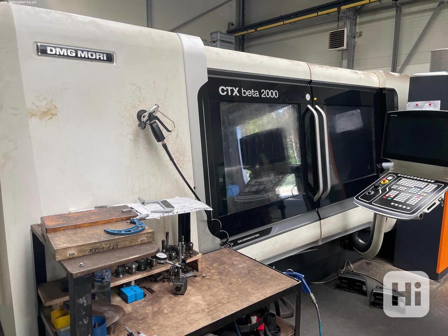 CNC soustružnické centrum DMG MORI CTX Beta 2000 - foto 1