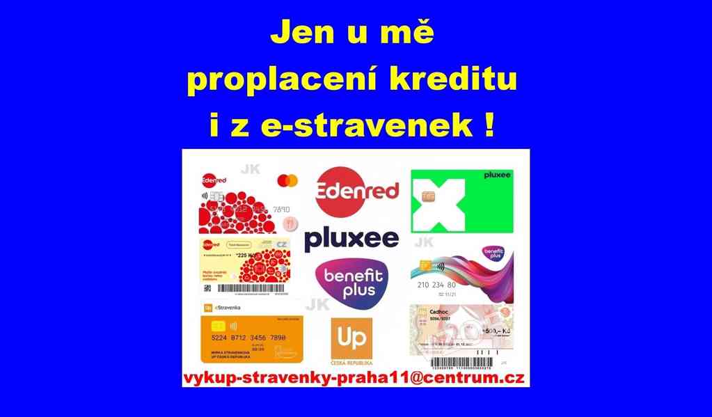 😈 Výkup: stravenky, benefity aj.- až za 90%! 😈