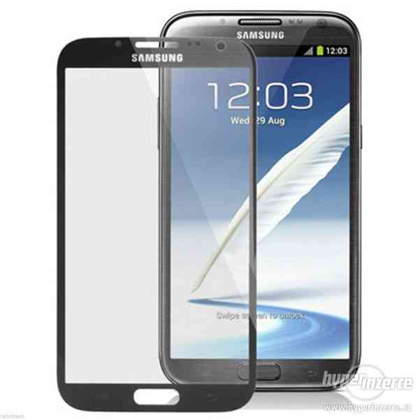 Dotykové Sklo Samsung Galaxy Note 2 7100 Šedé, Bílé, Černé - foto 1