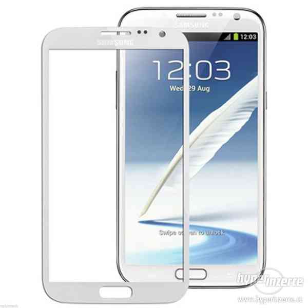Dotykové Sklo Samsung Galaxy Note 2 7100 Šedé, Bílé, Černé - foto 2