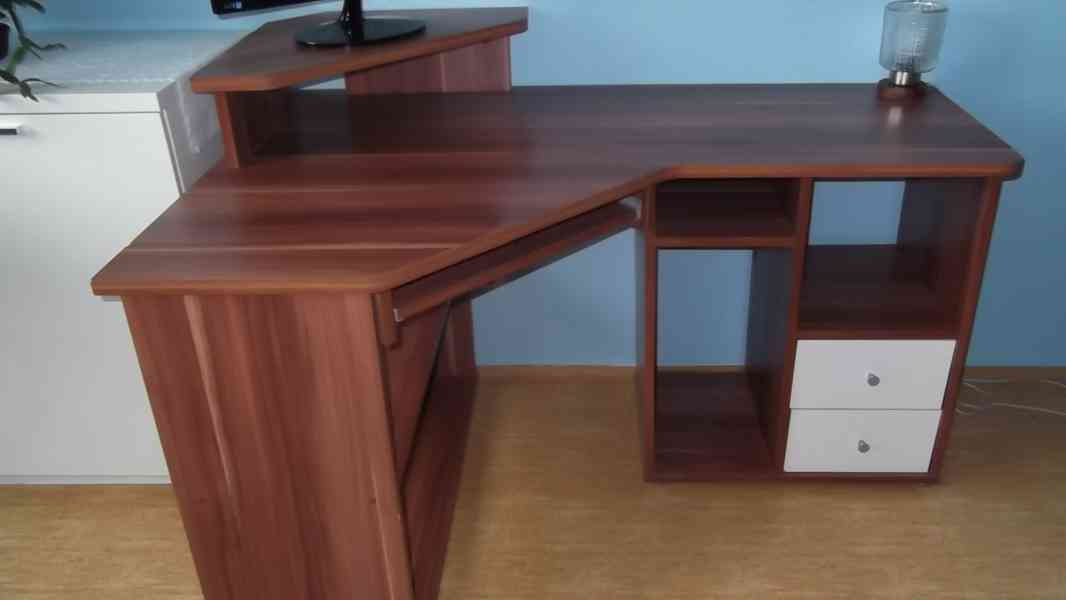 Rohový PC stůl - foto 2