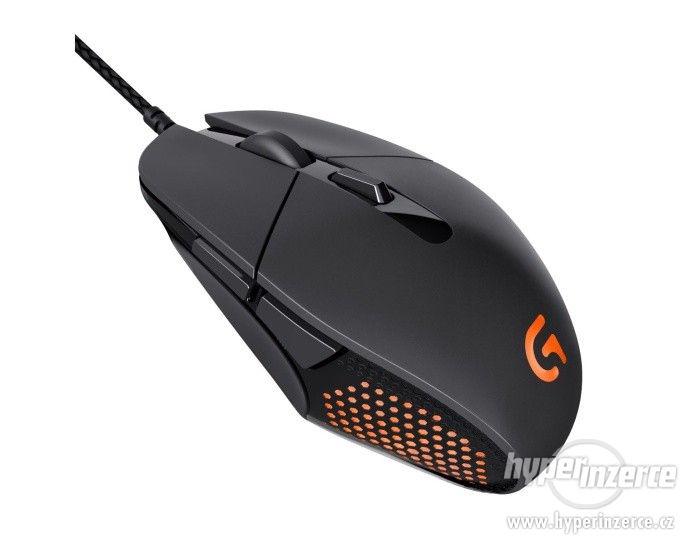 Myš Logitech Gaming G303 Daedalus Apex / laserová / 6 tlačítek / 12000dpi - černá - foto 1