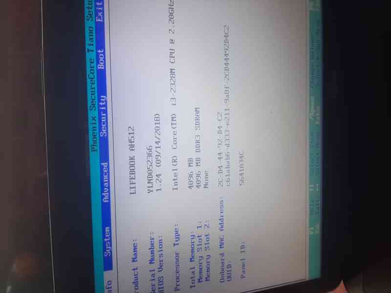 Fujitsu lifebook ah 512 na dili komplet - foto 2