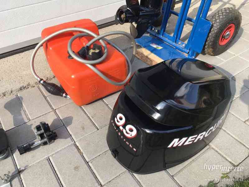 Lodní motor MERCURY F 9.9 dálkové ovládání plně funkčí - TO - foto 3
