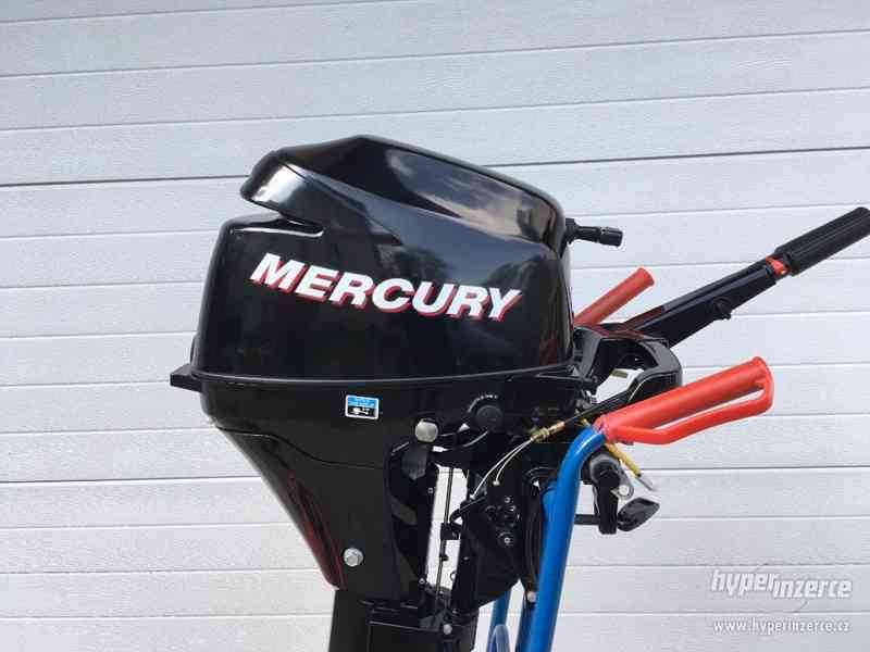 Lodní motor MERCURY F 9.9 dálkové ovládání plně funkčí - TO - foto 6