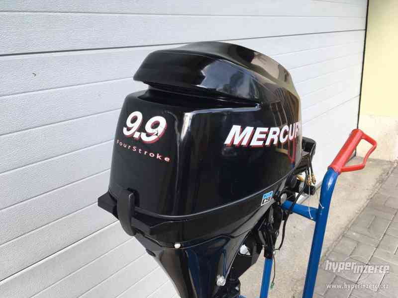 Lodní motor MERCURY F 9.9 dálkové ovládání plně funkčí - TO - foto 7