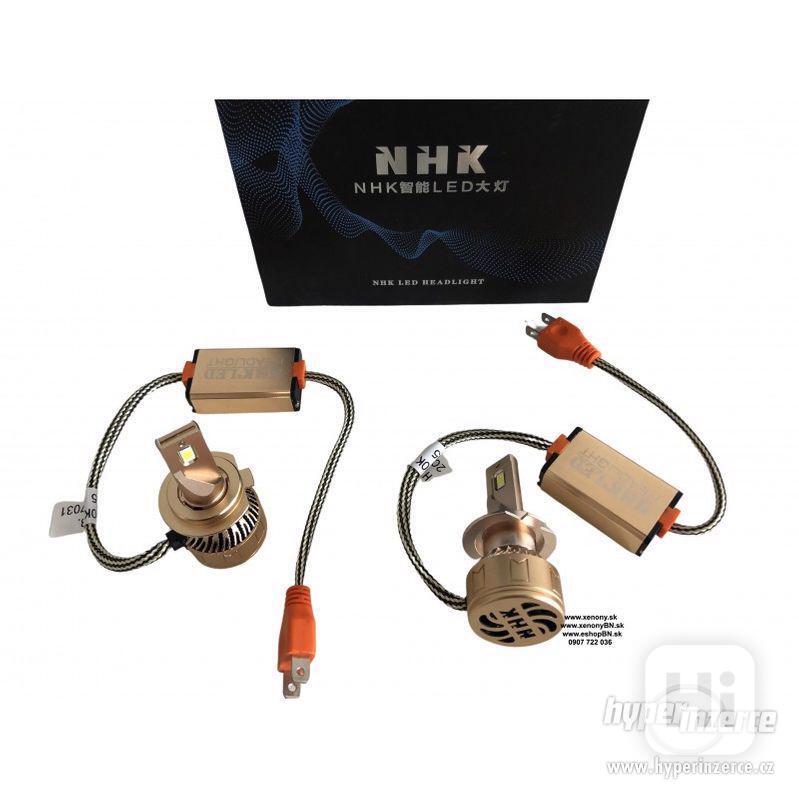 H7 LED žiarovky NHK® 40W 12V 24V 2ks do hlavných svetiel   - foto 1