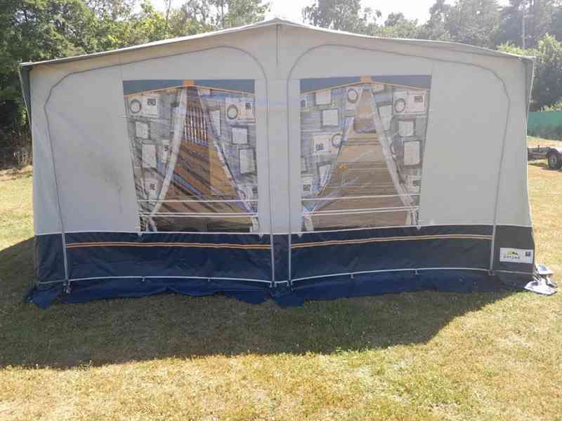 Karavan TEC 450 + velký předstan + nová STK + 100 km//h - foto 20