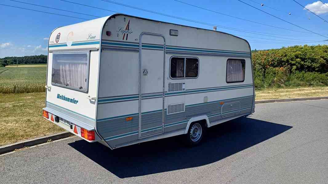 Karavan TEC 450 + velký předstan + nová STK + 100 km//h - foto 3