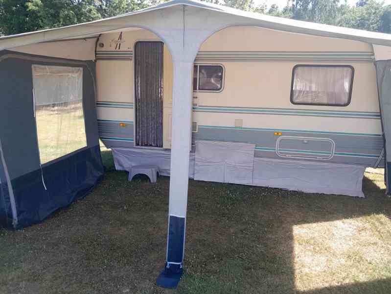 Karavan TEC 450 + velký předstan + nová STK + 100 km//h - foto 18