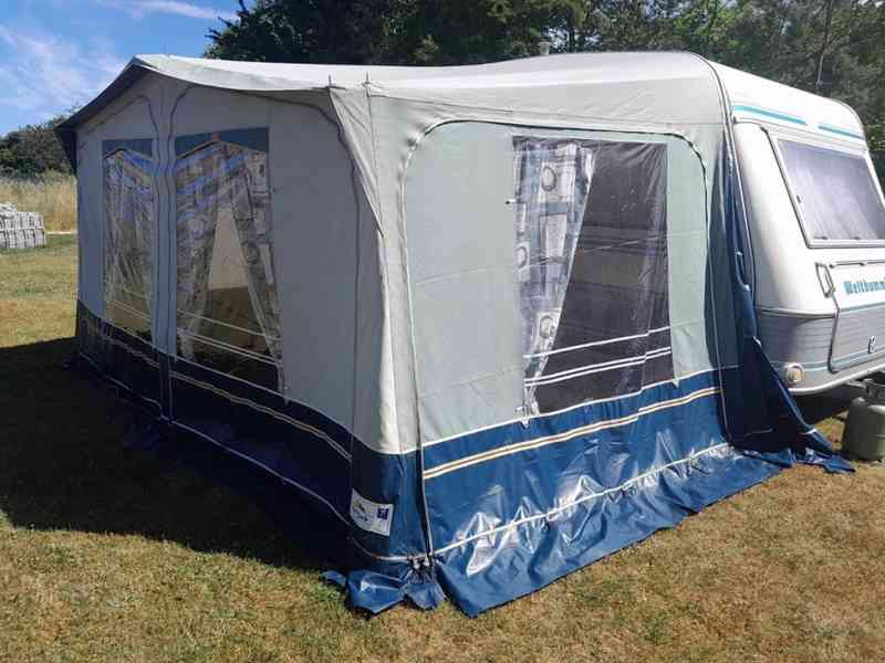 Karavan TEC 450 + velký předstan + nová STK + 100 km//h - foto 19