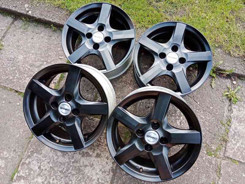 Alu kola ENZO 15ky 4x108 CITROEN PEUGEOT FORD OPEL - dobírka - foto 4