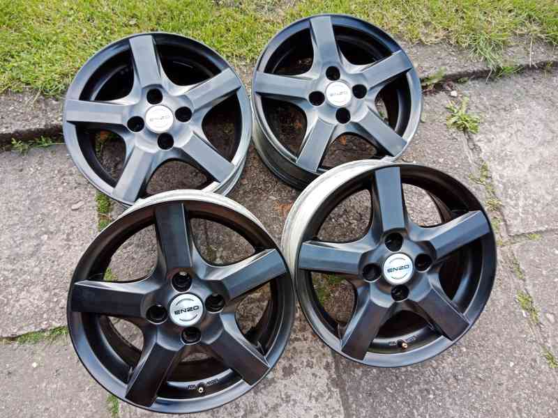 Alu kola ENZO 15ky 4x108 CITROEN PEUGEOT FORD OPEL - dobírka - foto 1