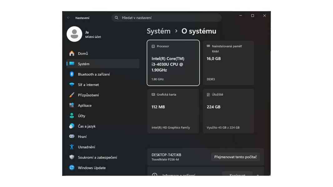 Acer TravelMate P256, Top stav - foto 6