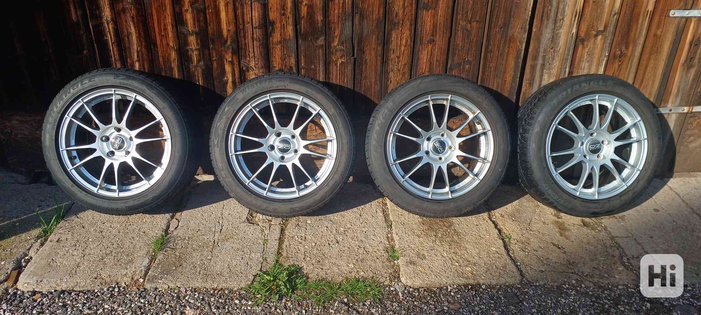 Ultralehké OZ Ultraleggera 17" 5x112+zánovní pneu - foto 1