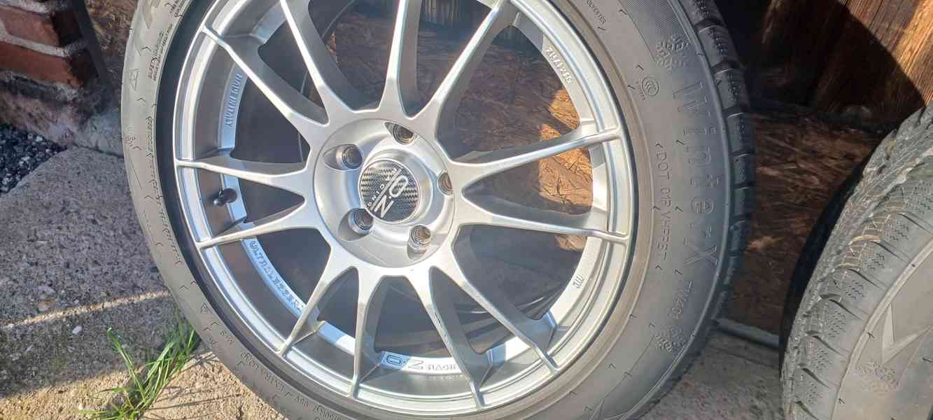 Ultralehké OZ Ultraleggera 17" 5x112+zánovní pneu - foto 5