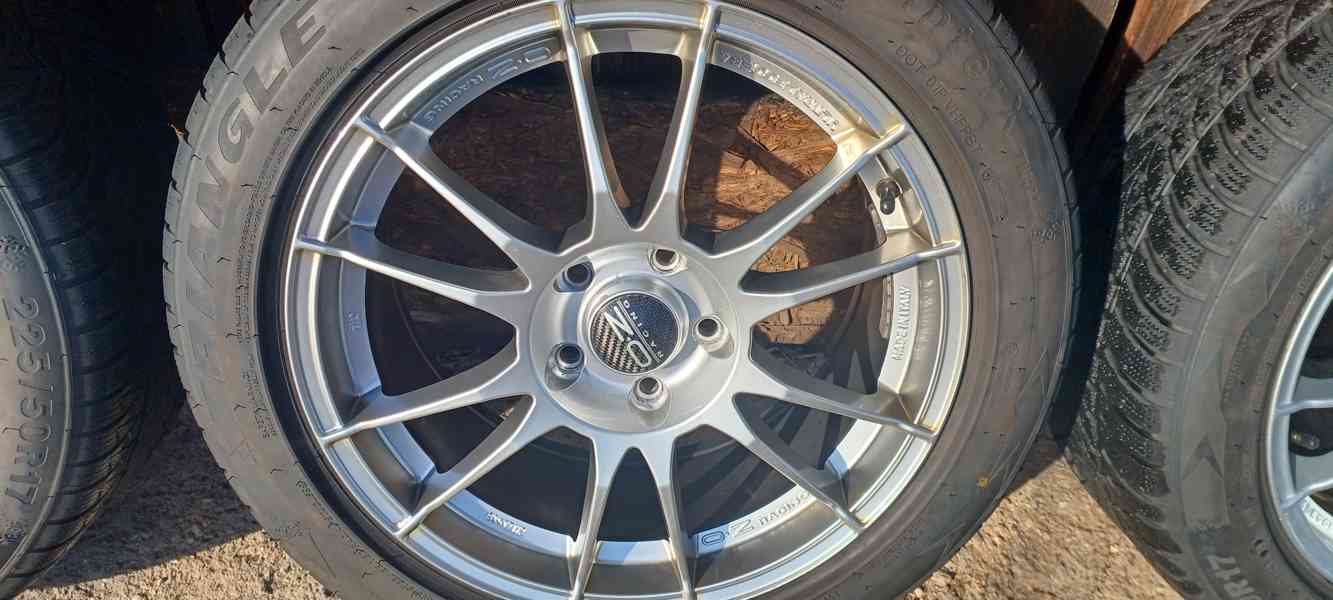 Ultralehké OZ Ultraleggera 17" 5x112+zánovní pneu - foto 7
