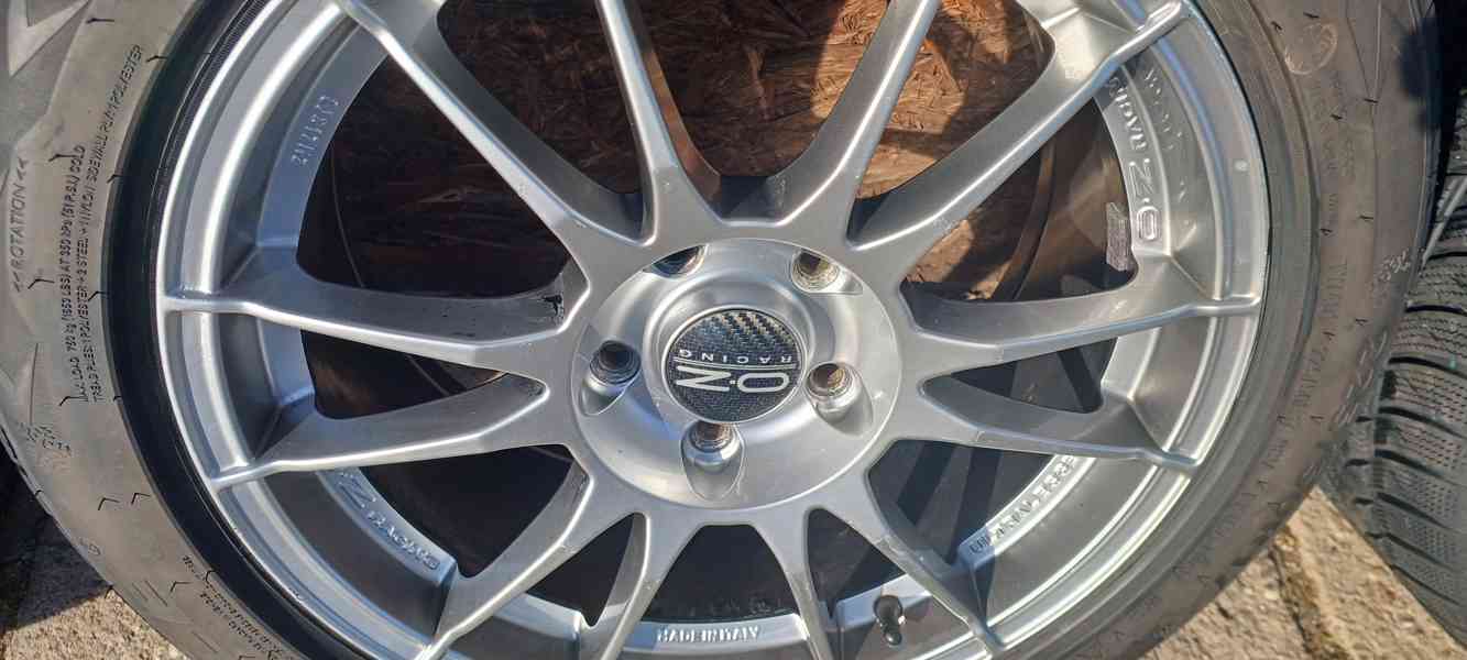 Ultralehké OZ Ultraleggera 17" 5x112+zánovní pneu - foto 6