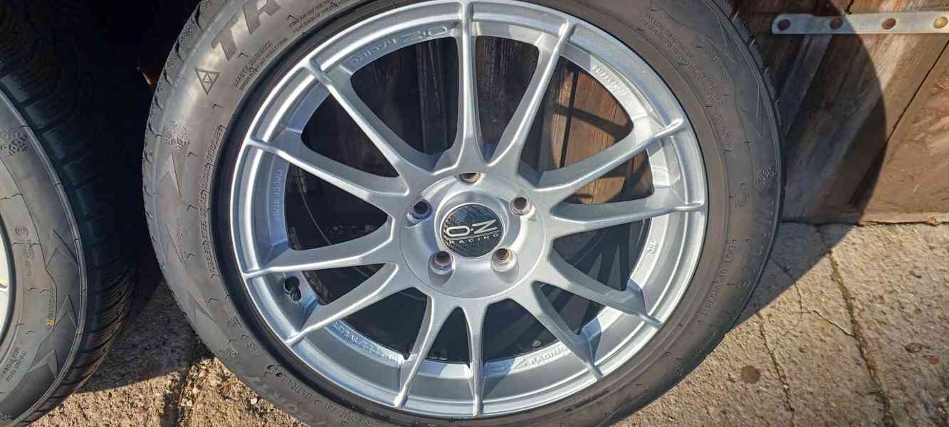 Ultralehké OZ Ultraleggera 17" 5x112+zánovní pneu - foto 8