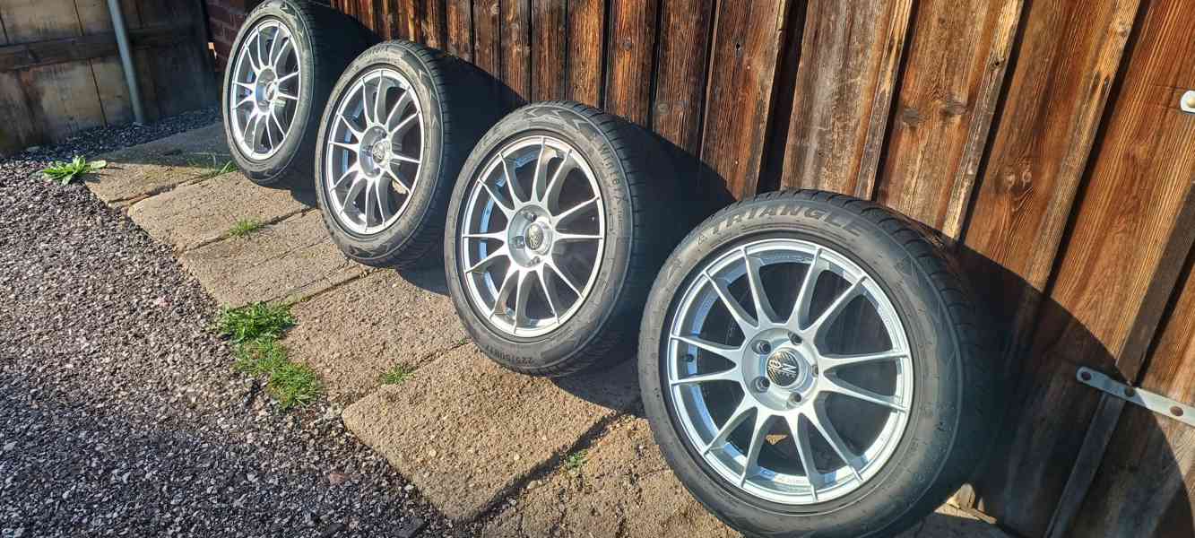 Ultralehké OZ Ultraleggera 17" 5x112+zánovní pneu - foto 2