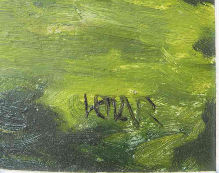 akademický malíř Holar -V lese  - foto 2