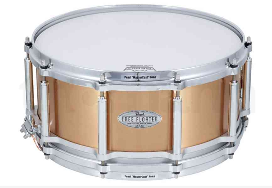Malý buben Pearl Free Floater Bronze 14" x 6,5" - foto 6