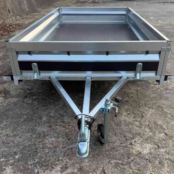 Nový přívěsný vozík 3,0m x 1,50-řidičák B, svařovaný rám,DPH - foto 8