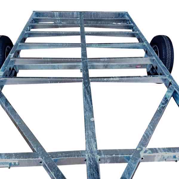 Nový přívěsný vozík 3,0m x 1,50-řidičák B, svařovaný rám,DPH - foto 16