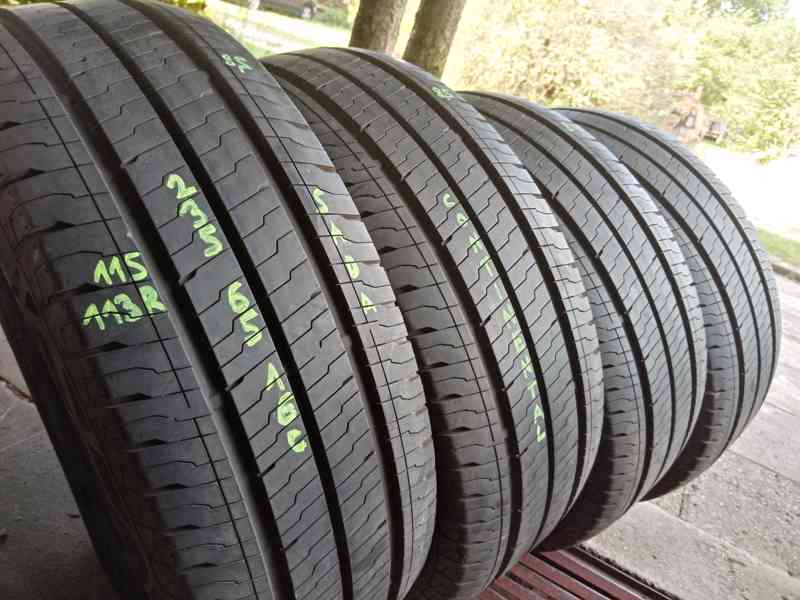 Letní pneu 4kusy 235/65/16C vzorek 90% CONTINENTAL - dobírka - foto 2