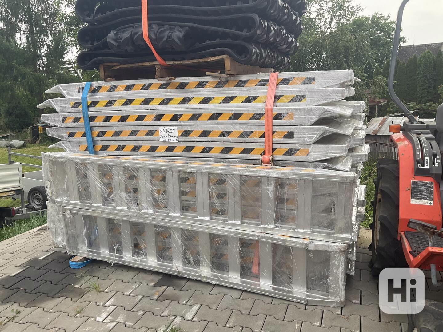 Nájezdy HLINÍKOVÉ 5 tun, 250 cm - foto 1