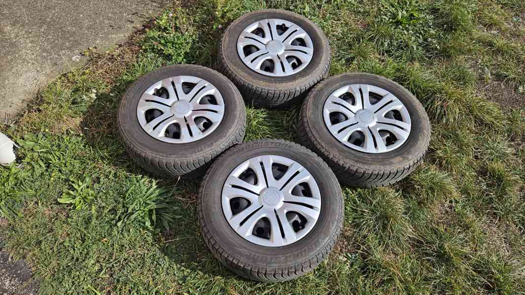 Škoda Octavia disky 6Jx15 5x112 ET47 originál poklice 15"  - foto 1