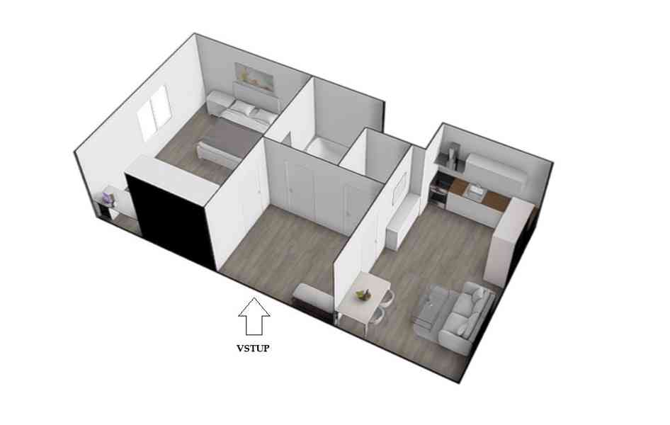 PRONÁJEM BYTU 1+1 O CP CCA 41,89 M² V BRNĚ – KRÁLOVĚ POLI - foto 19