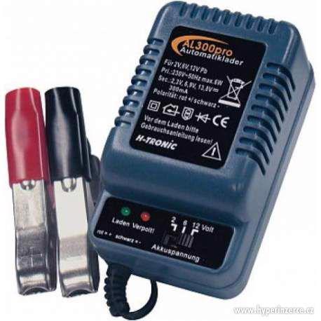 Nabíječka baterií H tronic i pro gelové akumulátory 300 mA - foto 1