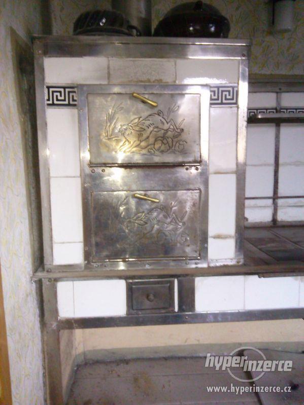 Kachlový sporák - foto 3