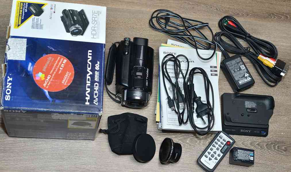Sony HDR-SR7E *60 GB HDD*Full HDV 1080i AVCHD - foto 3