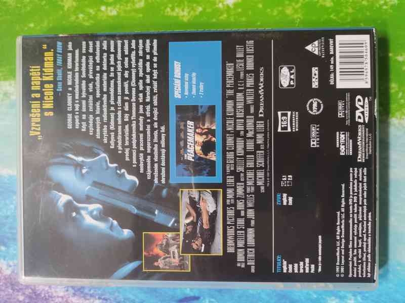 DVD PEACEMAKER, George Clooney, Nicole Kidman. CZ dabing - foto 2