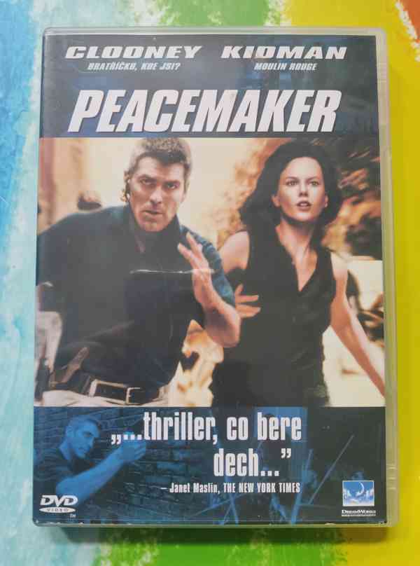 DVD PEACEMAKER, George Clooney, Nicole Kidman. CZ dabing - foto 1