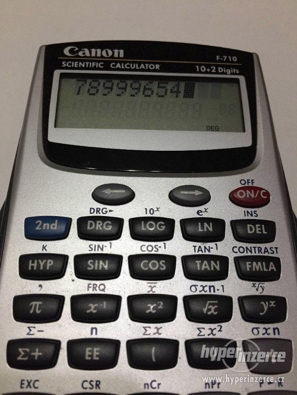 Vědecká kalkulačka Canon F-710 - foto 3