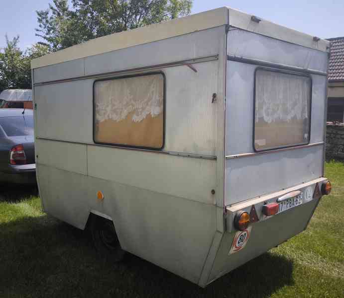 Karavan skládací veterán, nová STK do roku 2030.  - foto 4