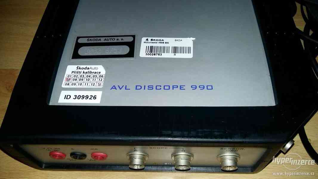 Prodám motortester AVL DISCOPE 990 vč. kompl. kabeláže - foto 1