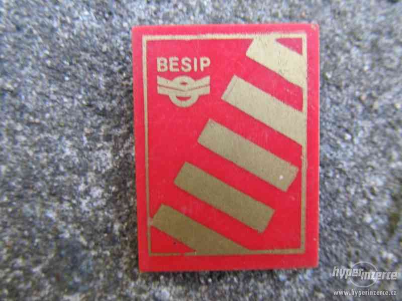 Odznak "Besip", 80. léta - foto 1