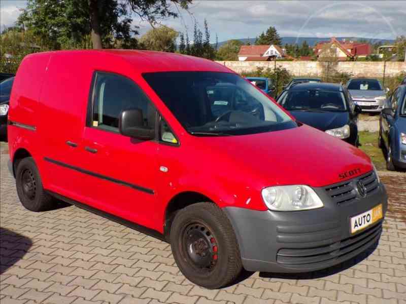 Volkswagen Caddy 1,6 i TAŽNÉ ZAŘÍZENÍ - foto 1