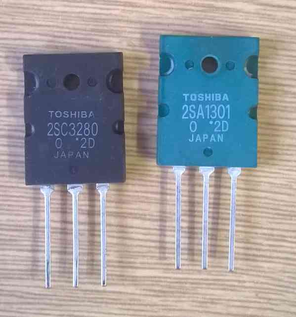 Tranzistory 2SC3280 + 2SA1301 - foto 1