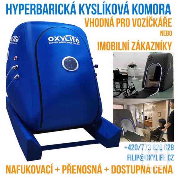 Hyperbarická kyslíková komora Oxylife SB, sedací - foto 3