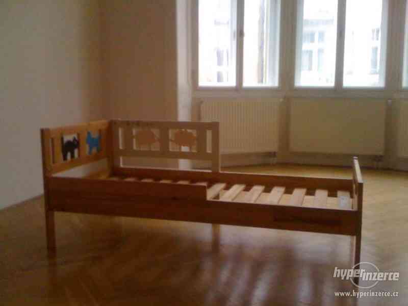 Prodam dřevěnou dětskou postel IKEA- KRITTER - foto 2